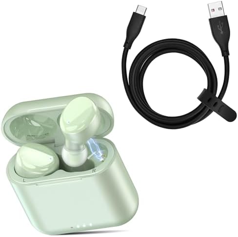 TOZO T6 True Wireless Earbuds Bluetooth 5.3 with USB-C to USB-A Charging Cable