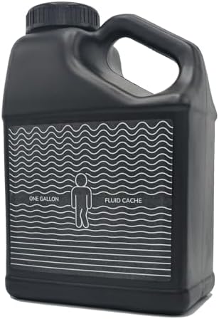 XL Wide Mouth Urinal for Men — 1 Gallon Fluid Cache Pee Bottle