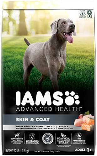 Iams Advanced Health Skin & Coat Chicken and Salmon Recipe Adult Dry Dog Food, 27 lb. Bag