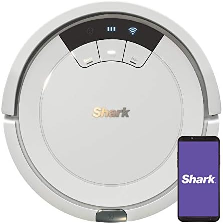 Shark ION Robot Vacuum AV752, Wi-Fi Connected, 120min Runtime, Compatible with Alexa, Multi-Surface Cleaning (Renewed)