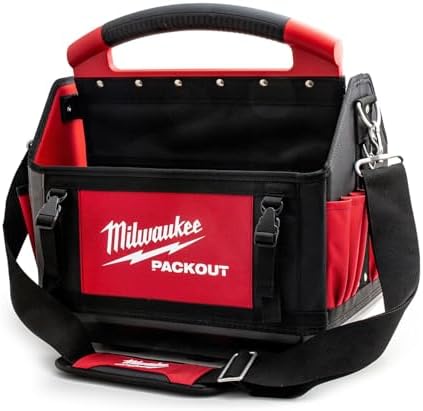 Milwaukee 932464085 PACKOUT Tote Tool Bag 40cm, Red