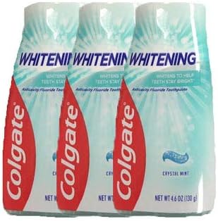 Colgate Whitening, Crystal Mint, Liquid Toothpaste, 4.6-Ounce (3 Count)