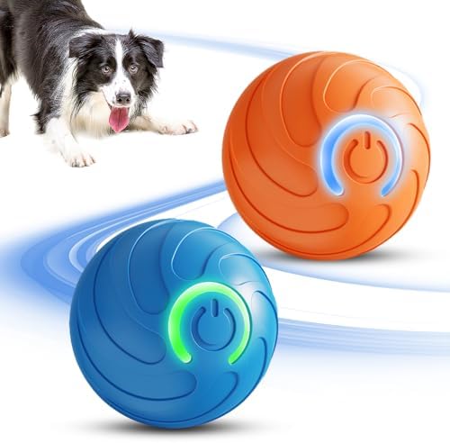 2025 New Vibrating Dog Ball, Automatic Moving Dog Ball, Pet Bounce Ball, Interactive Dog Toys, Viral Bouncing Ball, Shaky Ball Toy Rolling Ball Toys for Small Cats Dogs (s-2pc Mix)