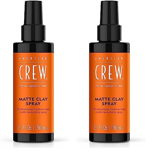 American Crew Matte Clay Spray 5.1 Fl Oz (Pack of 2)