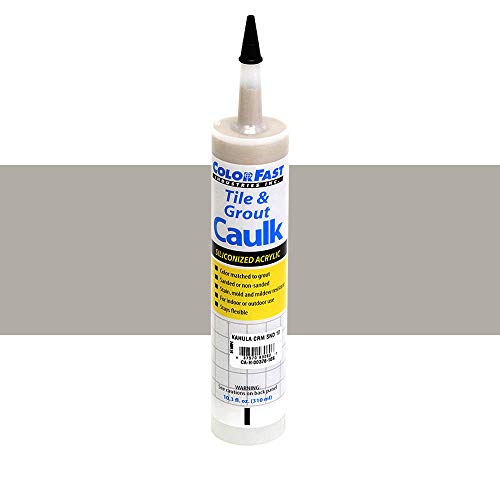 TEC Color Matched Caulk by Colorfast (Unsanded) (908 Dove Gray)