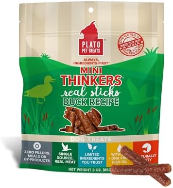 PLATO Mini Thinkers Duck Recipe 3oz, Natural (850002221336)