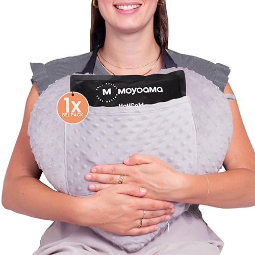 MOYOAMA Open Heart Surgery Pillow for Heart Surgery Recovery Gifts - After Bypass Surgery Must Haves, Gifts for Chest Surgery Recovery, Seatbelt Pillows for Post-Surgery, Shock Absorbing Chest Pillow