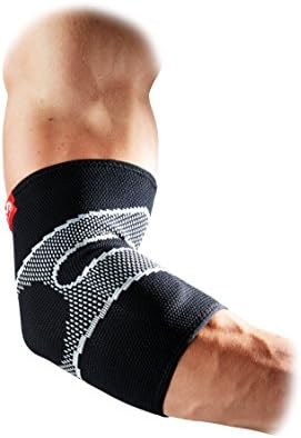 McDavid Elbow Compression Sleeve, Breathable relief from Arthritis, Bursitis, Tendonitis, Golfer’s elbow and Tennis elbow, Includes Single Sleeve