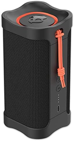 Skullcandy Terrain Wireless Bluetooth Speaker - IPX7 Waterproof Portable Speaker with Dual Custom Passive Radiators, 14 Hour Battery, Nylon Wrist Wrap, & True Wireless Stereo
