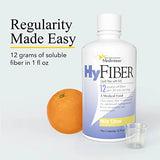 Medtrition HyFiber Daily Liquid Fiber for Regularity and Soft Stools, 12 Grams Soluble Fiber, 32 fl oz 4 Pack