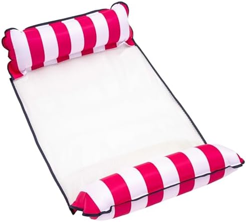 Aqua 4-in-1 Monterey Hammock Pool Float & Water Hammocks – 2-3-4 Multipacks – Multiple Colors/Styles – for Adults and Kids Floating