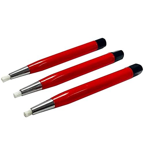 Fiberglass Scratch Brush Pen - 3 Pack - Jewelry, Watch, Coin Cleaning, Electronic Applications, Removing Rust and Corrosion