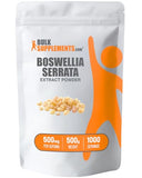 BULKSUPPLEMENTS.COM Boswellia Serrata Extract Powder - from Frankincense Resin, Boswellia Serrata Powder - Herbal Supplement, Gluten Free, 500mg per Serving, 500g (1.1 lbs) (Pack of 1)