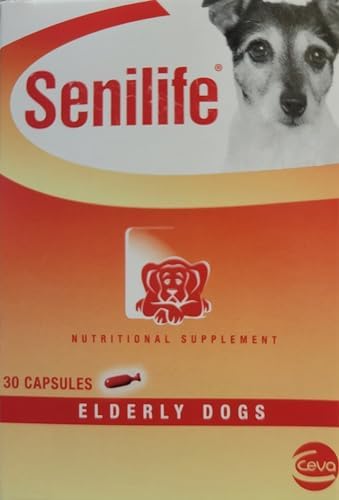 SEGMINISMART CEVA Animal Health D59010B Senilife Nutritional Supplement for Elderly Dogs- 30 capsules/ box