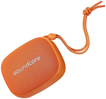 Soundcore Icon Mini by Anker, Waterproof Bluetooth Speaker with Explosive Sound, IP67 Water Resistance for Hiking, Cycling, Playing, and Exploring, Pocket Size, 8-Hour Playtime, and Built-in Mic