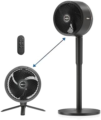 Shark FlexBreeze - Indoor & Outdoor Fan, Corded and Cordless, 2-in-1 Oscillating Pedestal and Tabletop, Up to 24-Hr Battery, FA202