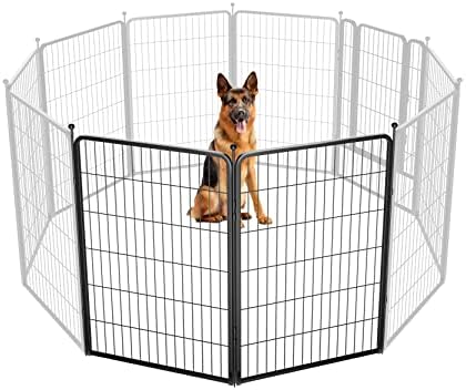 FXW Rollick Dog Playpen for Indoor, Yard, RV Camping, 45 inch 2 Panels for Large Dogs│Patented