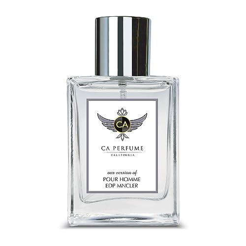 CA Perfume Impression of Pour Homme Edp Mncler For Men Replica Fragrance Dupes Eau de Parfum Spray Bottle 1.7 Fl Oz/50ml-X1