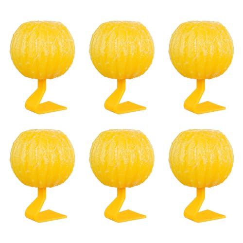 Sticky Fruit Fly Trap Ball,Fruit Fly Traps Sticky Traps Ball,Fruit Fly and Fungus Gnat Sticky Catcher Trap for Indoor Outdoor Flying Insect Bug Pest Gnat Traps Ball for House Kitchen Sticky Traps