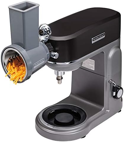 HAMILTON BEACH PROFESSIONAL 63247 Stand Mixer Specialty Attachment-Slicer and Shredder Set, GREY