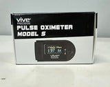 Vive Precision Pulse Oximeter - Oxygen Monitor Fingertip, Heart Rate Medical Grade Sensor LED Display - Accurate Finger Meter For Saturation SpO2, Lanyard & Batteries Included - FSA/HSA Approved