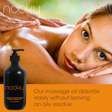 Nooky Orange Blossom Massage Oil. with Jojoba and Essential Oils. for Massaging 16 Ounce.