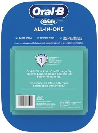 Oral-B Glide Pro-Health Comfort Plus Dental Floss, Mint, 6 Count