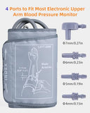 Extra Large Blood Pressure Cuff : AILE Universal 9-20.5" XL Blood Pressure Cuff for Big Arm, Widely Applicable to Automatic Upper Arm Blood Pressure Monitor, Adjustable, Soft, Comfortable