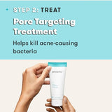 Proactiv+ 3 Step Advanced Skincare Acne Treatment - Benzoyl Peroxide Face Wash, Salicylic Acid Exfoliator for Face and Pore Minimizer - 90 Day Complete Acne Skin Care Kit