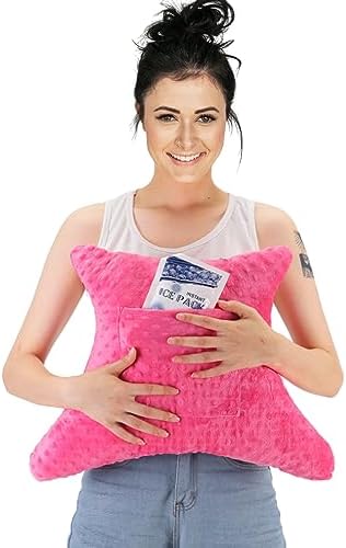 Hysterectomy Pillow with Pocket, Hysterectomy Recovery Abdominal Pillow, Post Surgery Pillow for Abdomen, C-Section Recovery Pillow, Mastectomy, Tummy Tuck, Hernia, Abdominal Surgery Must Haves