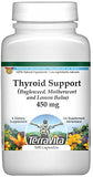 Terravita Thyroid Support - Bugleweed, Motherwort and Lemon Balm - 450 mg (100 Capsules, ZIN: 511178)