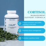 Revive MD | Calm | Stress Management for Men and Women | Mood Enhancement | 180 Capsules