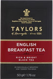 TAYLORS of Harrogate English Breakfast, 20 Count (Pack of 6)