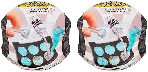 MGA's Miniverse - Make It Mini Makeup Series 1 (2 Pack) Mini Collectibles, DIY, Really Works, Real Cosmetic Products, Lip Stain, Nail Polish, Eyeshadow, Collectors, 8+