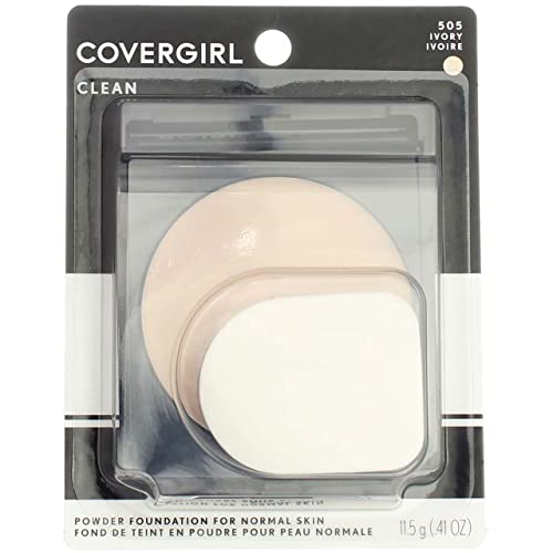 CoverGirl Simply Powder Foundation, Ivory (505), 0.41 oz