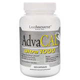 Lane Innovative - AdvaCAL Ultra 1000, Bone Building Calcium, Including Vitamin D3 and Magnesium, Easy Absorption (40 Servings)