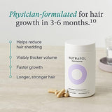 Nutrafol Postpartum Hair Growth Supplements, Clinically Tested for Visibly Thicker Hair and Less Shedding, Breastfeeding-friendly - 1 Month Supply