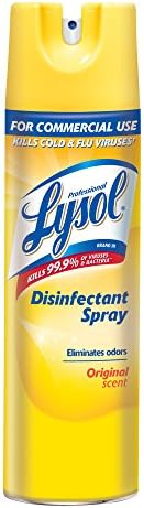 Professional Lysol Disinfectant Spray, Original Scent, 19oz