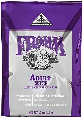 Fromm Classic Adult Dog Food - Premium Dry Dog Food for Large, Medium, & Small Breeds - Chicken Recipe - 15 lb