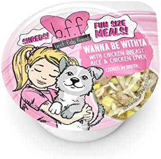 Weruva Best Fido Friend Fun Size Meals for Dogs, Wanna Be Withya, 2.75oz Cup, Pack of 12
