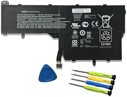 WO03XL Laptop Battery Replace for HP Split 13x2 13-M 13-M001TU 13-M002TU 13-M003TU 13T-M000/M100 13-M010DX CTO X2 Series Notebook HSTNN-DB5I/IB5I 725496-1B1 725606-001 725496-271 11.1V 33Wh 2950mAh