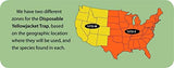 RESCUE! Disposable Yellowjacket Trap - East of The Rockies - 6 Traps