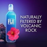 FIJI Natural Artesian Bottled Water 700mL / 23.7 Fl Ounce (Pack of 12) - Sports Cap - 100% Natural Electrolytes