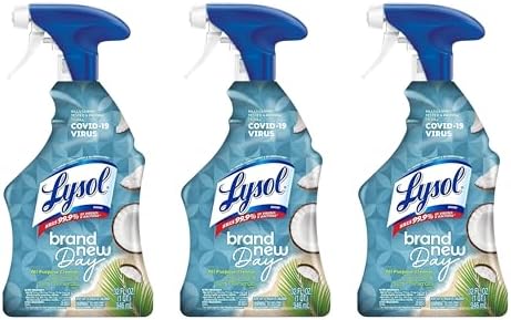 Lysol All Purpose Cleaner - Coconut & Sea Minerals,32 FL Oz (Pack of 3)