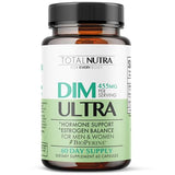 Total Nutra DIM Supplement: DIM Ultra 455mg Diindolylmethane, Broccoli, BioPerine Natural Estrogen Blocker for Men, Female Hormone Balance for Women Menopause, Hormonal Acne, PCOS Support