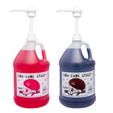 Mix & Match Sno-Cone Syrup W/Pumps (Four Gallons)