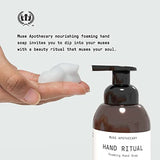 Muse Bath Apothecary Hand Ritual - Aromatic and Nourishing Foaming Hand Soap, Infused with Natural Aromatherapy Essential Oils - USDA Certified Biobased - 11.5 oz, Aloe + Eucalyptus + Lavender, 3 Pack