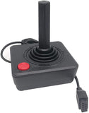 CHILDMORY Controller 2pcs Black Retro Classic Gamepad Joysticks for Atari 2600 System Console