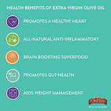 Pompeian Extra Virgin Olive Oil Variety Pack - Smooth EVOO, Gourmet Selection EVOO, Robust EVOO, First Cold Pressed, Naturally Gluten-Free, Non-Allergenic, Non-GMO, 16 Fl Oz (Pack of 3)