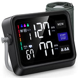 Automatic Blood Pressure Monitor Upper Arm with Large Backlit Display, Accurate Digital BP Monitor with Adjustable Cuff 8.7"-16.5", 3x199 Sets Memory, Include Batteries and Type C Cable